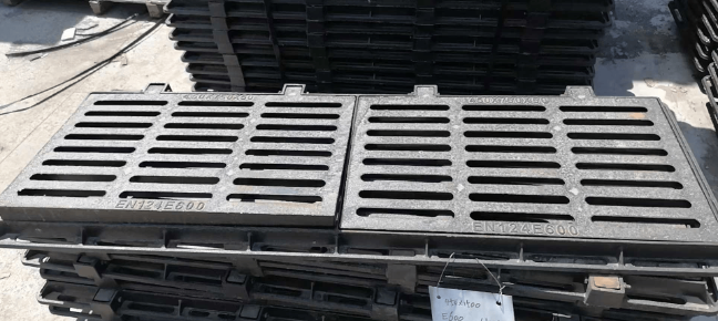 右江球墨铸铁连体双篦展示